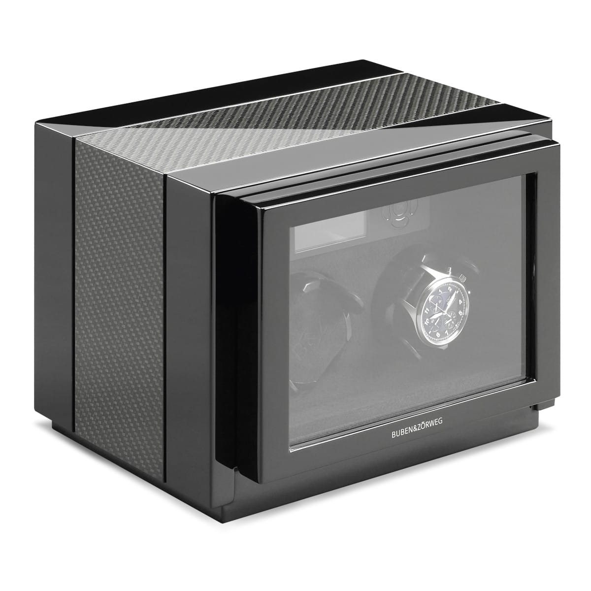 Buben & Zorweg VANTAGE 2 Carbon High Gloss Watch Winder
