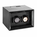 Buben & Zorweg SAFE MASTER 2 Black Leather Watch Winder image 1 thumbnail