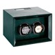 Buben & Zorweg SAFE MASTER 2 Green Leather Watch Winder image 0 thumbnail