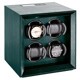 Buben & Zorweg SAFE MASTER 4 Green Leather Watch Winder image 0 thumbnail