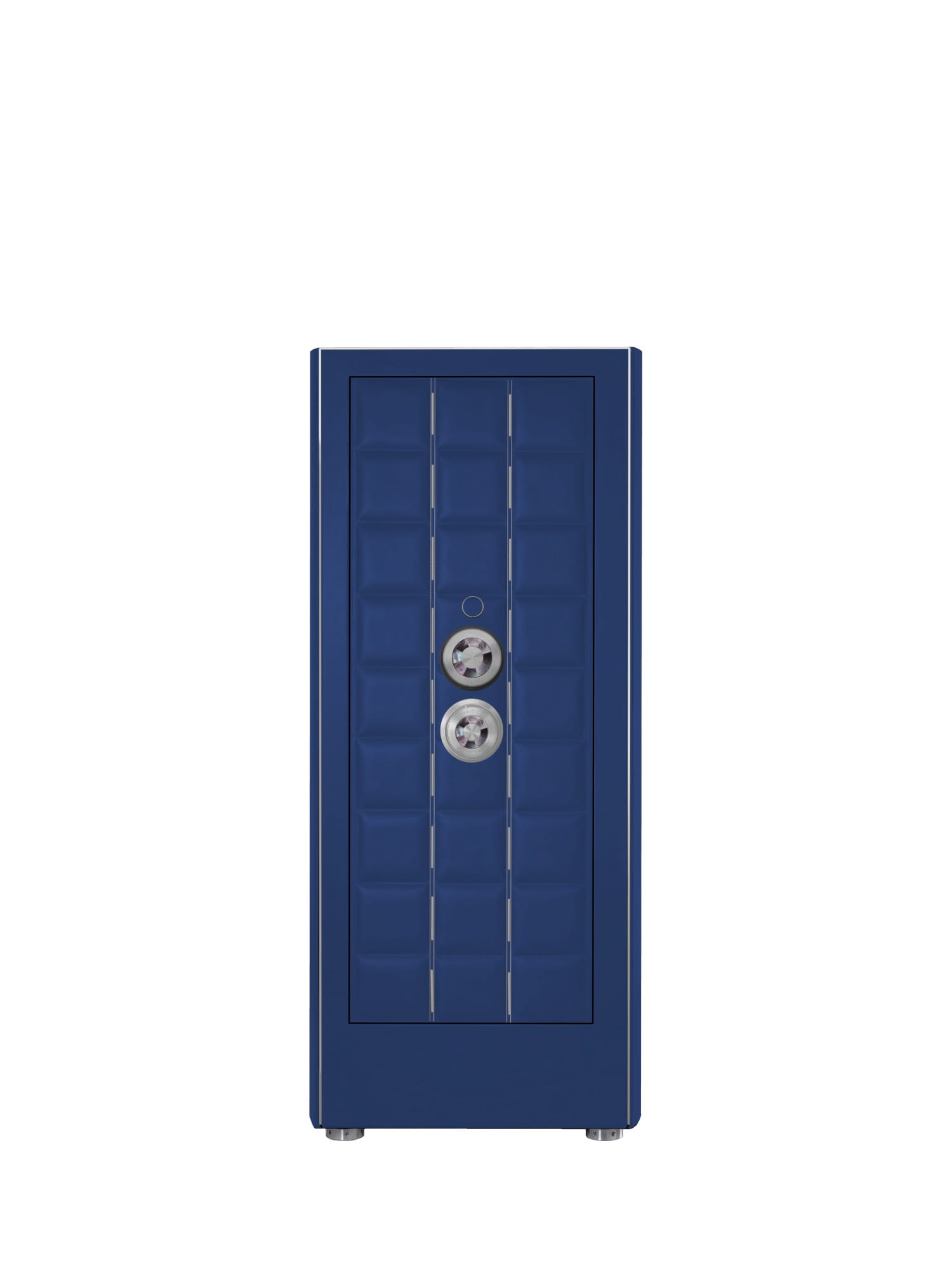 Buben & Zorweg Orion XL Standalone VdS I Nappa Ocean Blue Safe with Watch Winders