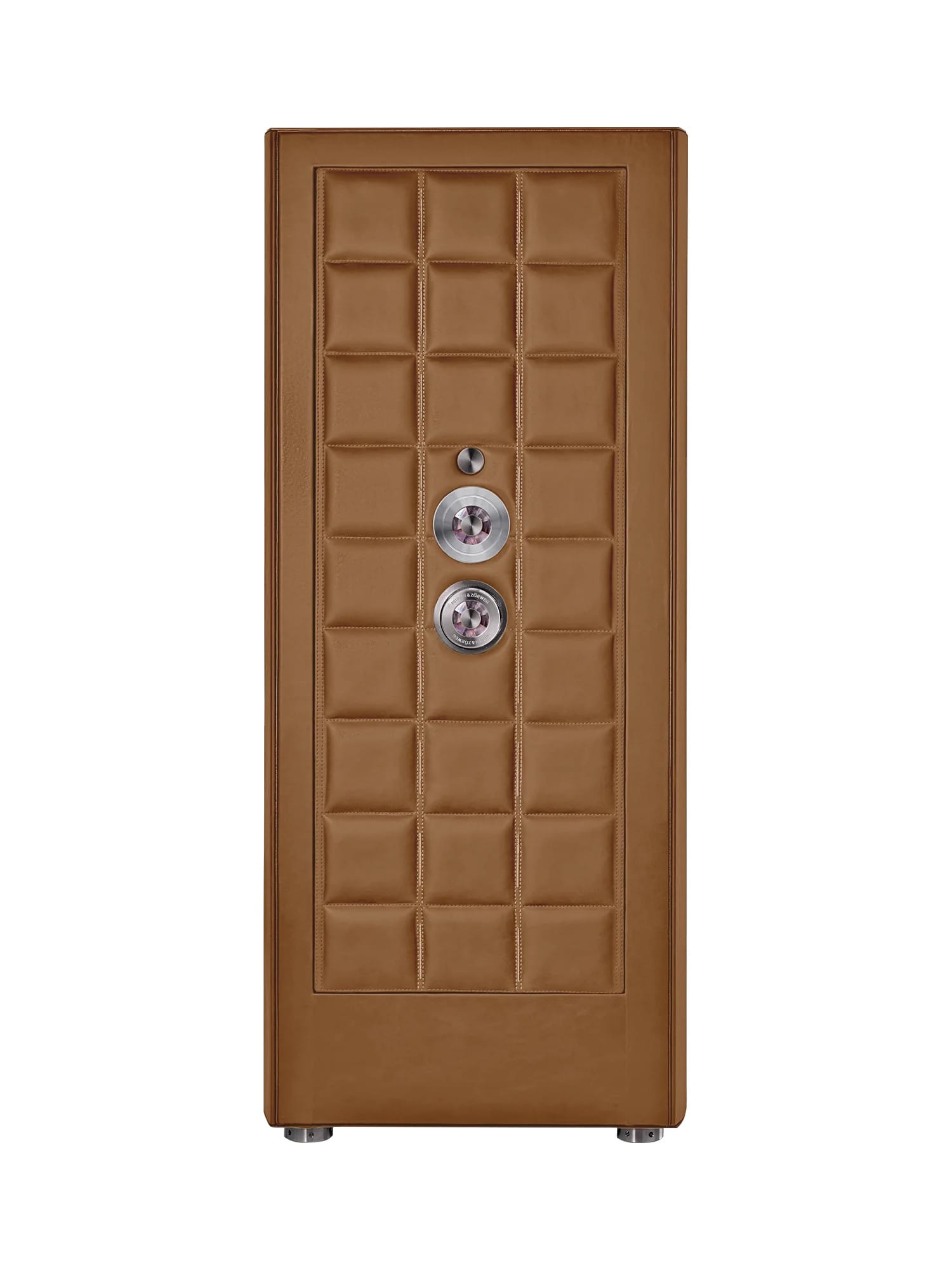 Buben & Zorweg Orion XL Standalone VdS I Nappa Brown Safe with Watch Winders