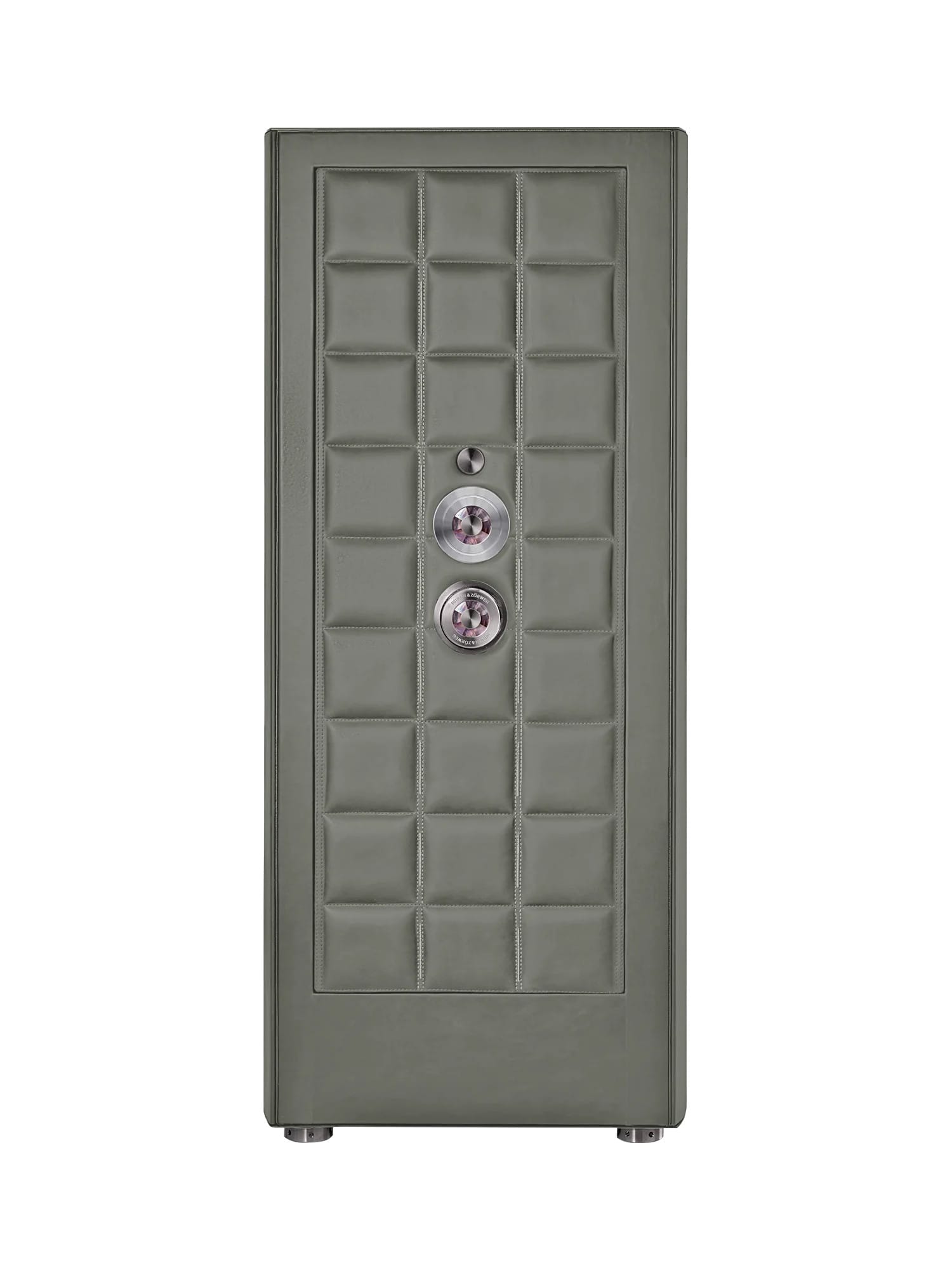 Buben & Zorweg Orion XL Standalone VdS I Nappa Pebble Grey Safe with Watch Winders