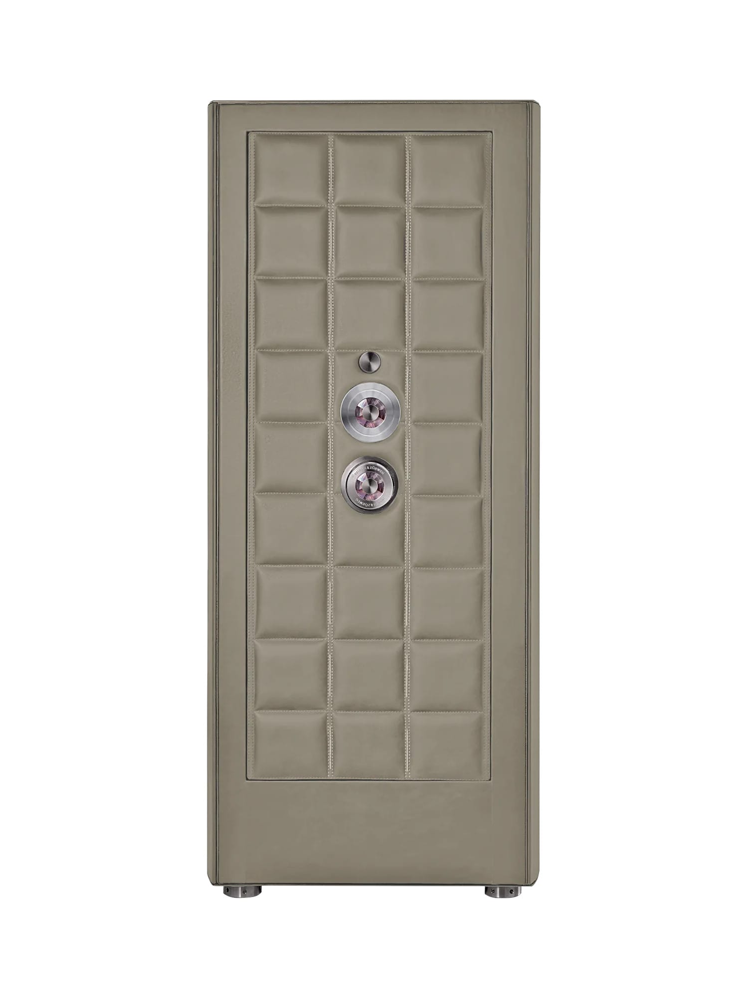 Buben & Zorweg Orion XL Standalone VdS I Nappa Gravel Grey Safe with Watch Winders