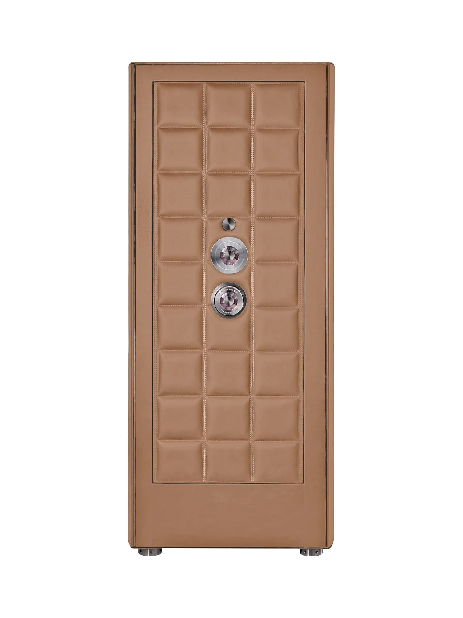 Buben & Zorweg Orion XL Standalone VdS I Nappa Sahara Brown Safe with Watch Winders