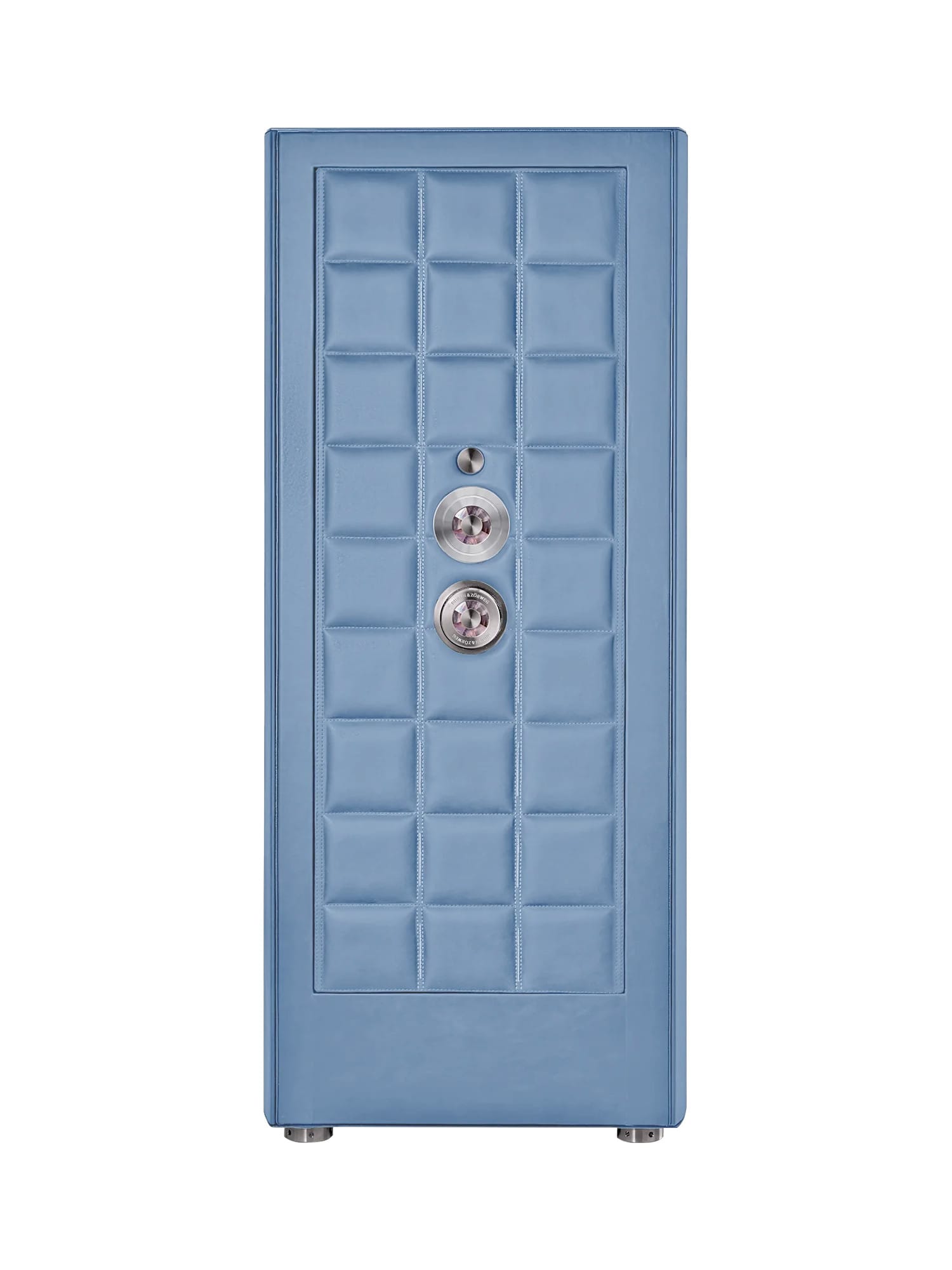 Buben & Zorweg Orion XL Standalone VdS I Nappa Frozen Blue Safe with Watch Winders