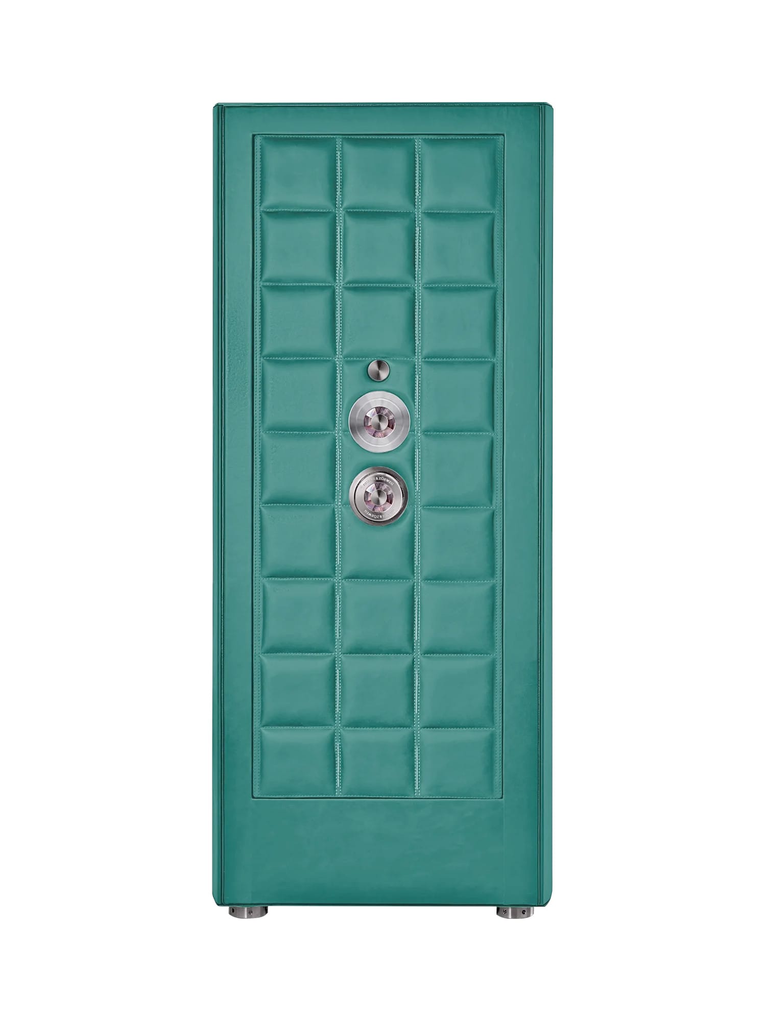 Buben & Zorweg Orion XL Standalone VdS I Nappa Jungle Green Safe with Watch Winders