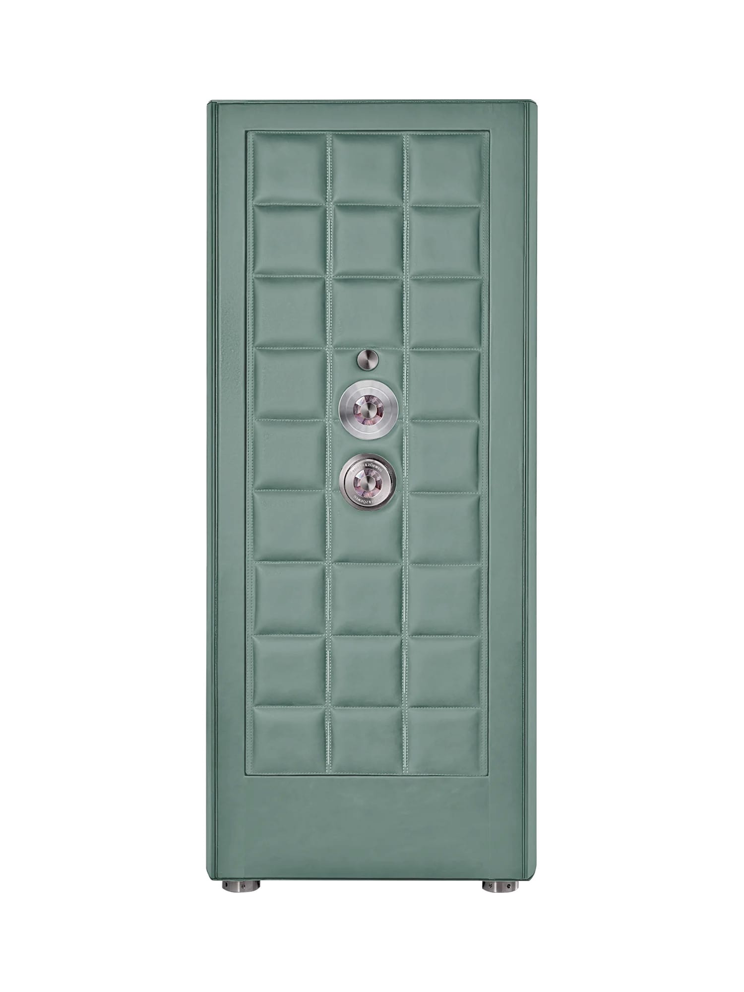 Buben & Zorweg Orion XL Standalone VdS I Nappa Seaweed Green Safe with Watch Winders