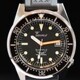 Squale 1521CL.VO Classic Steel Black On Strap image 0 thumbnail