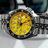 Seiko 5 Sports GMT SSK017 Yellow image 4 thumbnail