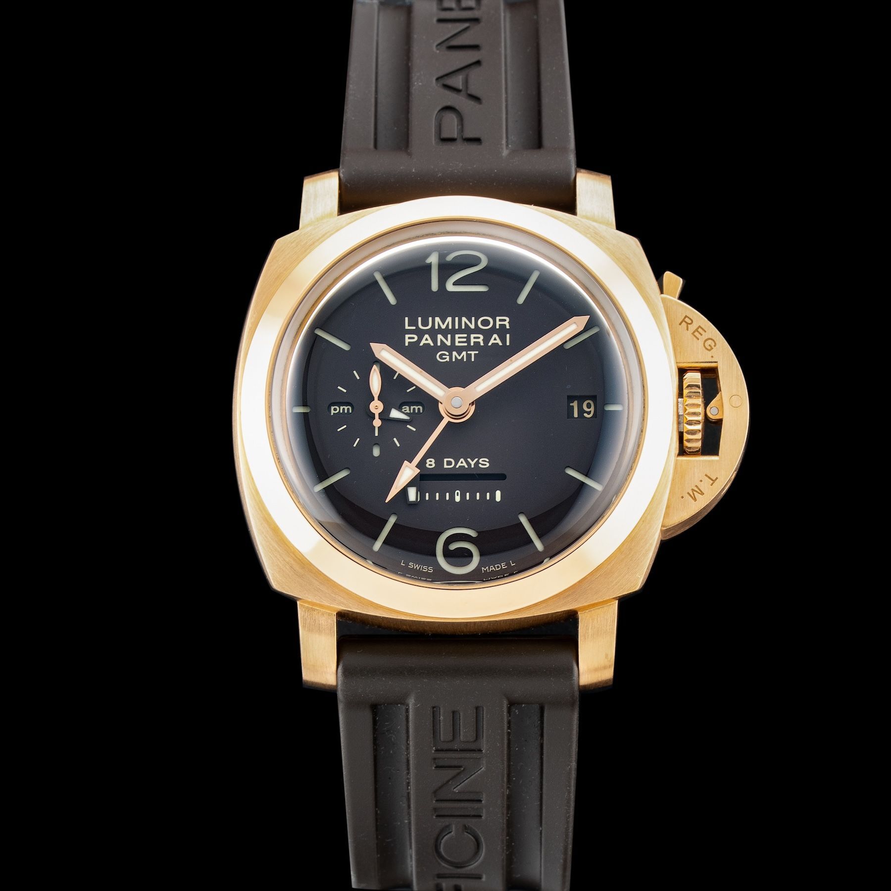 Panerai PAM00289 Luminor 1950 8 Days GMT