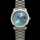 Rolex M228206-0002 Day Date 40 Platinum Ice Blue with Diamonds image 0 thumbnail