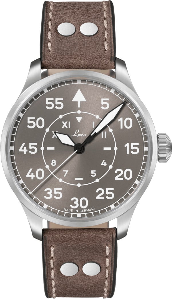 Laco 862171 Pilot Watch Basic Aachen 42 Taupe California