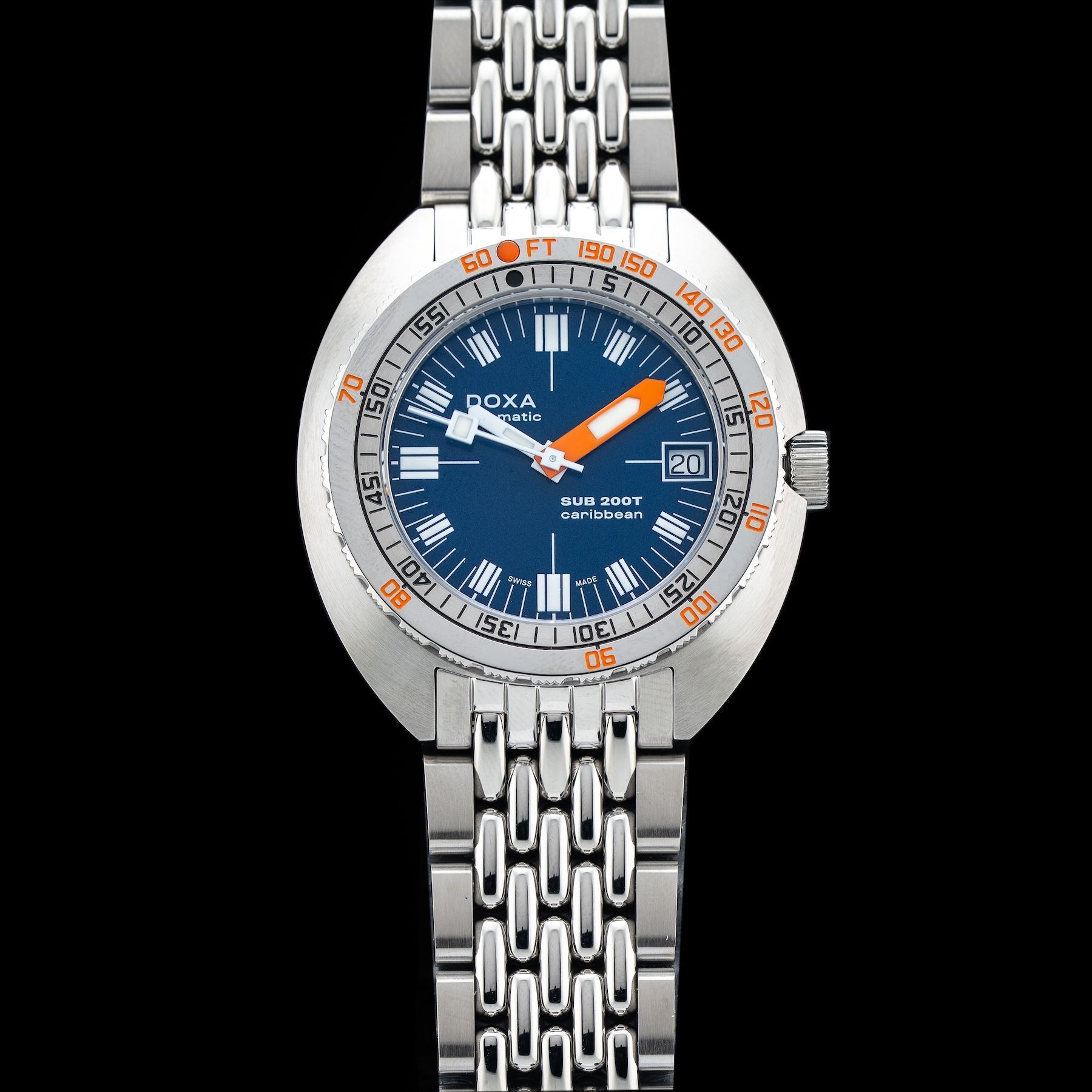 DOXA 804.10.201.10 Caribbean Iconic Dial