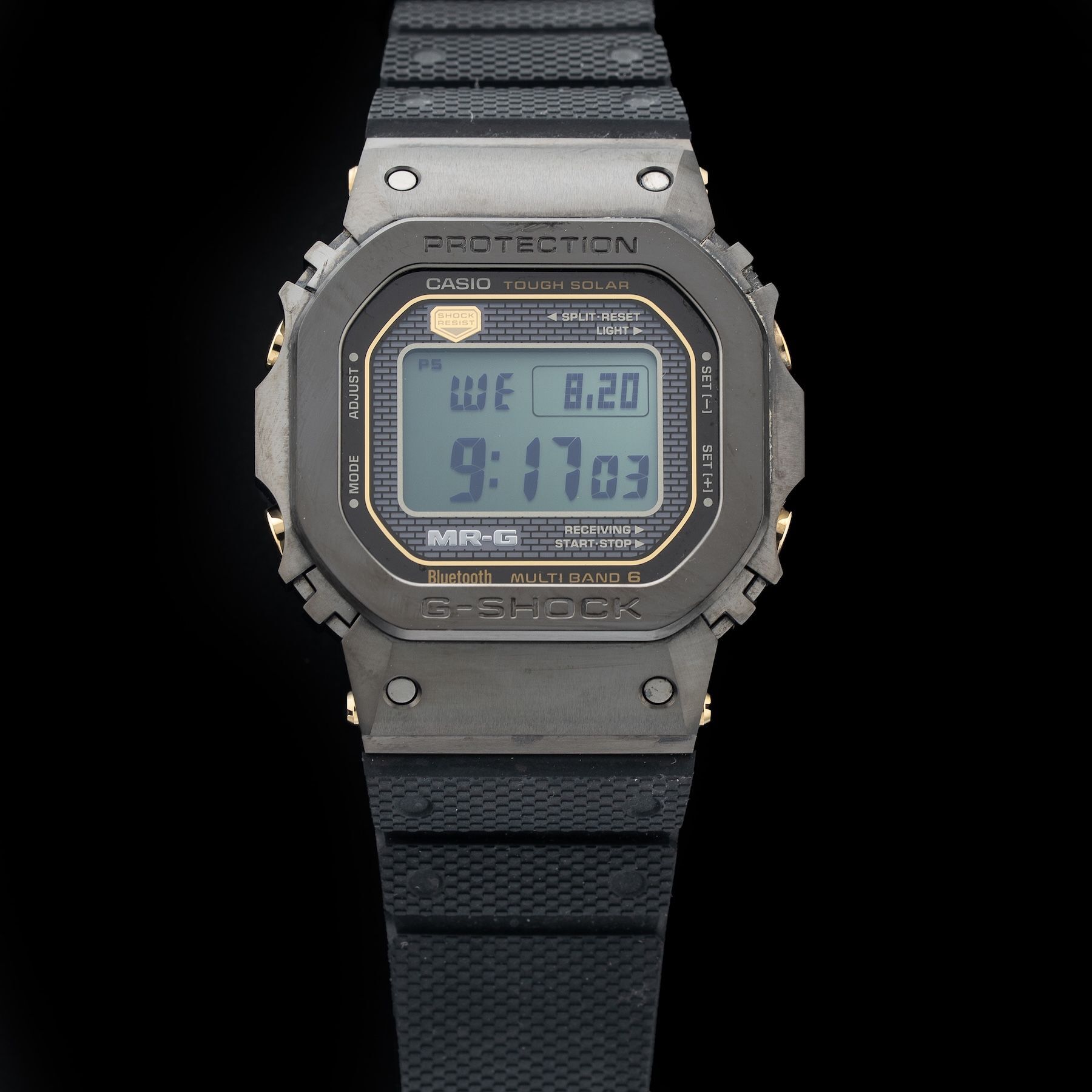 G-Shock MRGB5000R-1 Cobarion Titanium Square Fluoro Rubber Solar