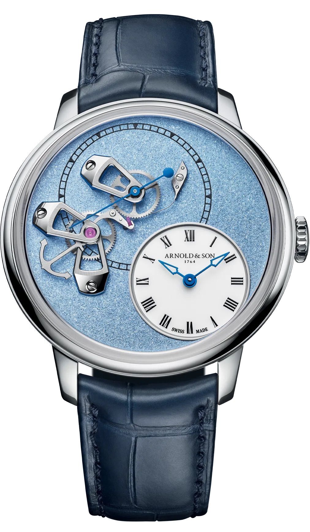 Arnold & Son DSTB Platinum Blue