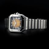 Cartier WSSA0064 Santos Steel Brown Dial 40mm image 3 thumbnail