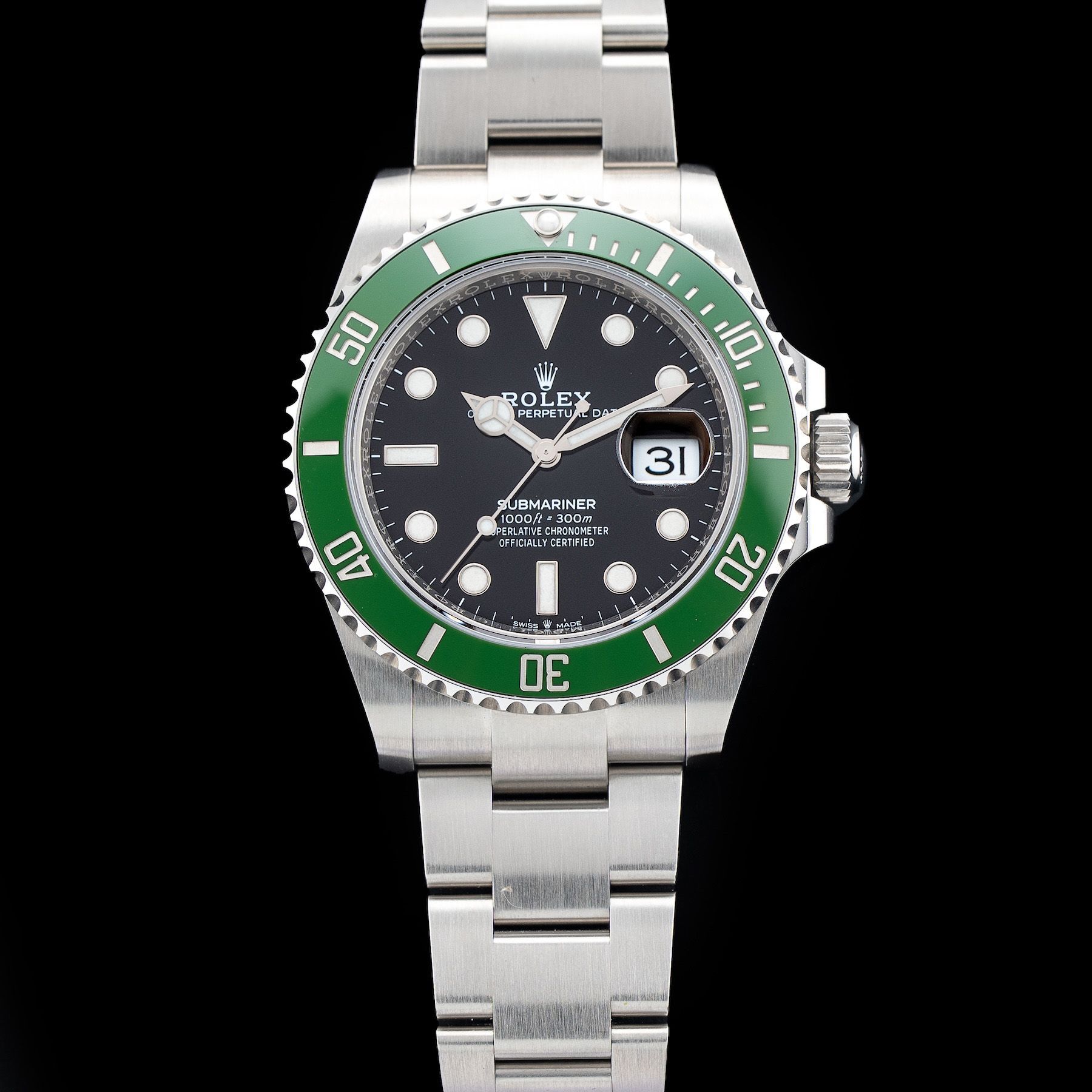 Rolex 126610LV Kermit Submariner Date