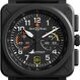 Bell & Ross BR0394-RSD-CE/SRB Chronograph Rafale Solo Display image 0 thumbnail