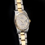 Rolex R16233 Datejust Stainless Steel & 18K Gold Slate Dial Roman image 1 thumbnail
