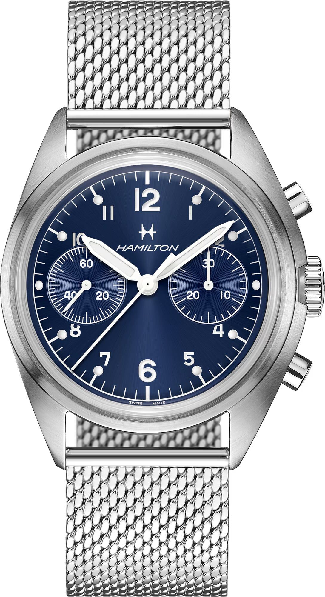 Hamitlon Khaki Aviation Pilot Pioneer Mechanical Chrono