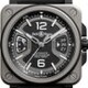 Bell & Ross BRX3R-BL-TI/SRB Black Titanium On Rubber Strap image 0 thumbnail