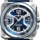 Bell & Ross BRX3R-BLU-ST/SRB Blue Steel On Rubber Strap image 0 thumbnail