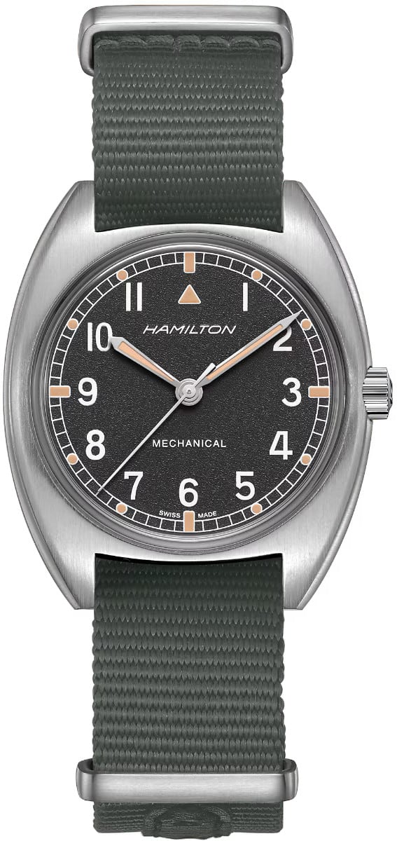 Hamilton H76419931 Khaki Aviation Pilot Pioneer Mechanical 36mm x 33mm