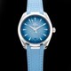 Omega 220.12.41.21.03.008 Seamaster Aqua Terra 150M Co-Axial Master Chronometer Summer Blue On Strap image 0 thumbnail