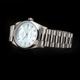 Rolex 18206 Rhodium Serti image 3 thumbnail