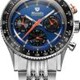 Nivada Grenchen 87050Q04 Chronoking Mecaquartz Racing Blue On Beads Of Rice Bracelet image 0 thumbnail
