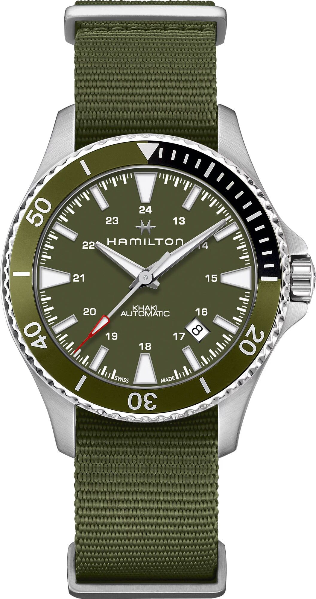 Hamilton H82375961 Khaki Navy Scuba Auto 40mm