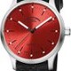 Mühle Glashütte M1-40-78-NB-L Panova Red On Black Leather Nato Strap image 0 thumbnail