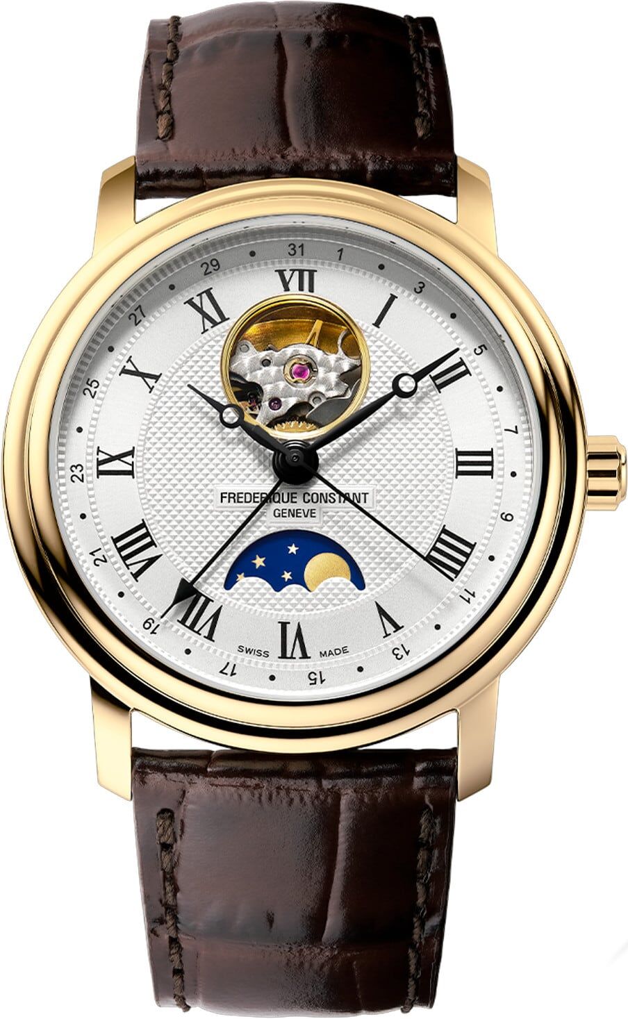 Frederique Constant FC-335MC4P5 Heart Beat Moonphase Date