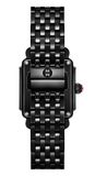 Michele MWW06G000051 Deco Diamond Madison Mid Noir image 1 thumbnail