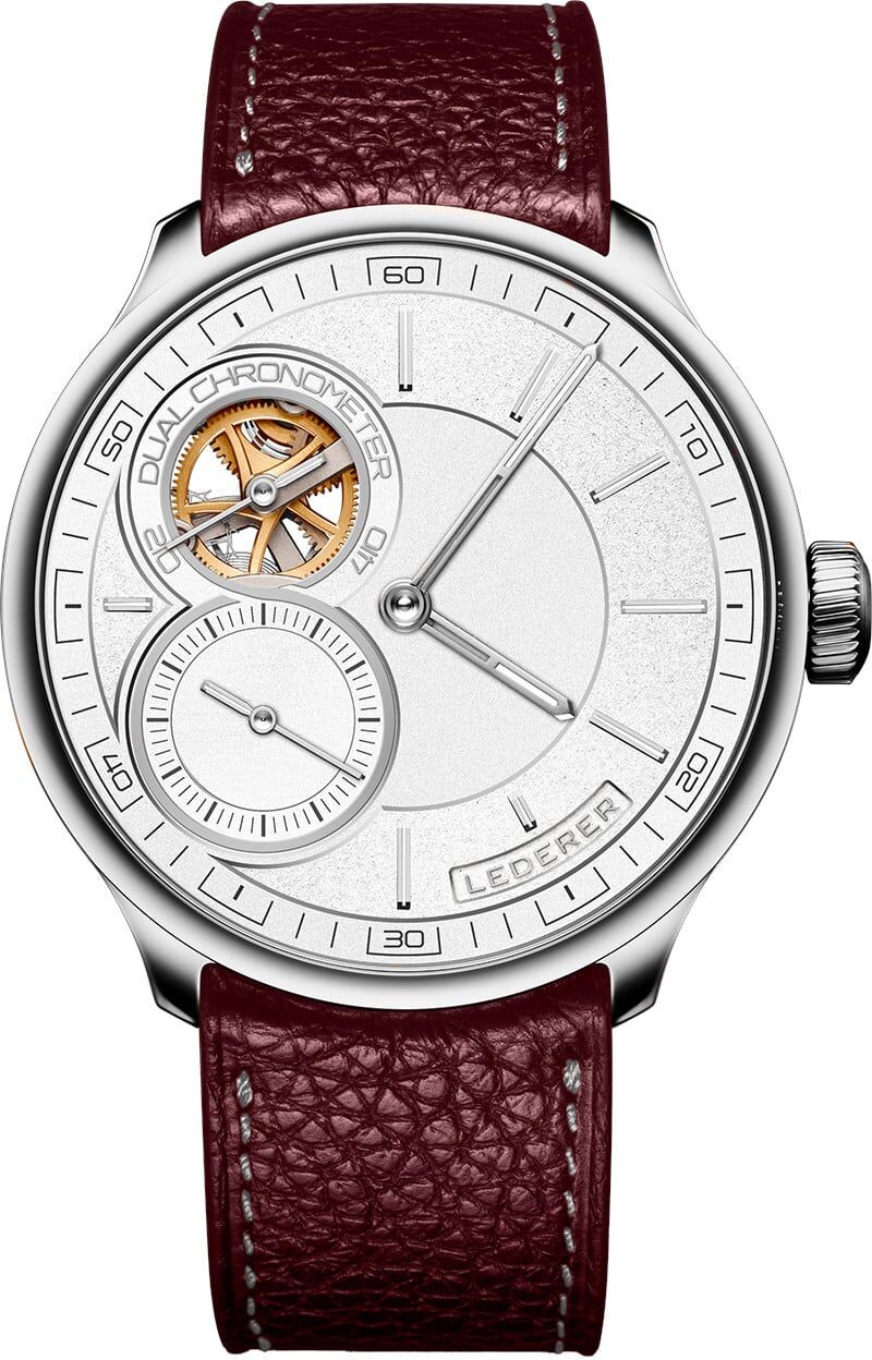 Lederer CIC 9016.60.301 Central Impulse Chronometer Nordic Silver