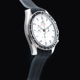 Omega 310.32.42.50.04.001 Speedmaster Moonwatch Professional White Dial On Rubber Strap image 1 thumbnail