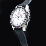 Omega 310.32.42.50.04.001 Speedmaster Moonwatch Professional White Dial On Rubber Strap image 2 thumbnail