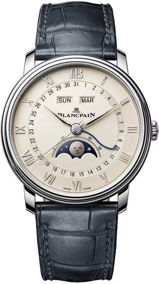 Blancpain 6654N 1142 55B Villeret Quantième Complet