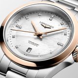 Longines L3.320.5.87.6 Conquest White on Bracelet image 5 thumbnail