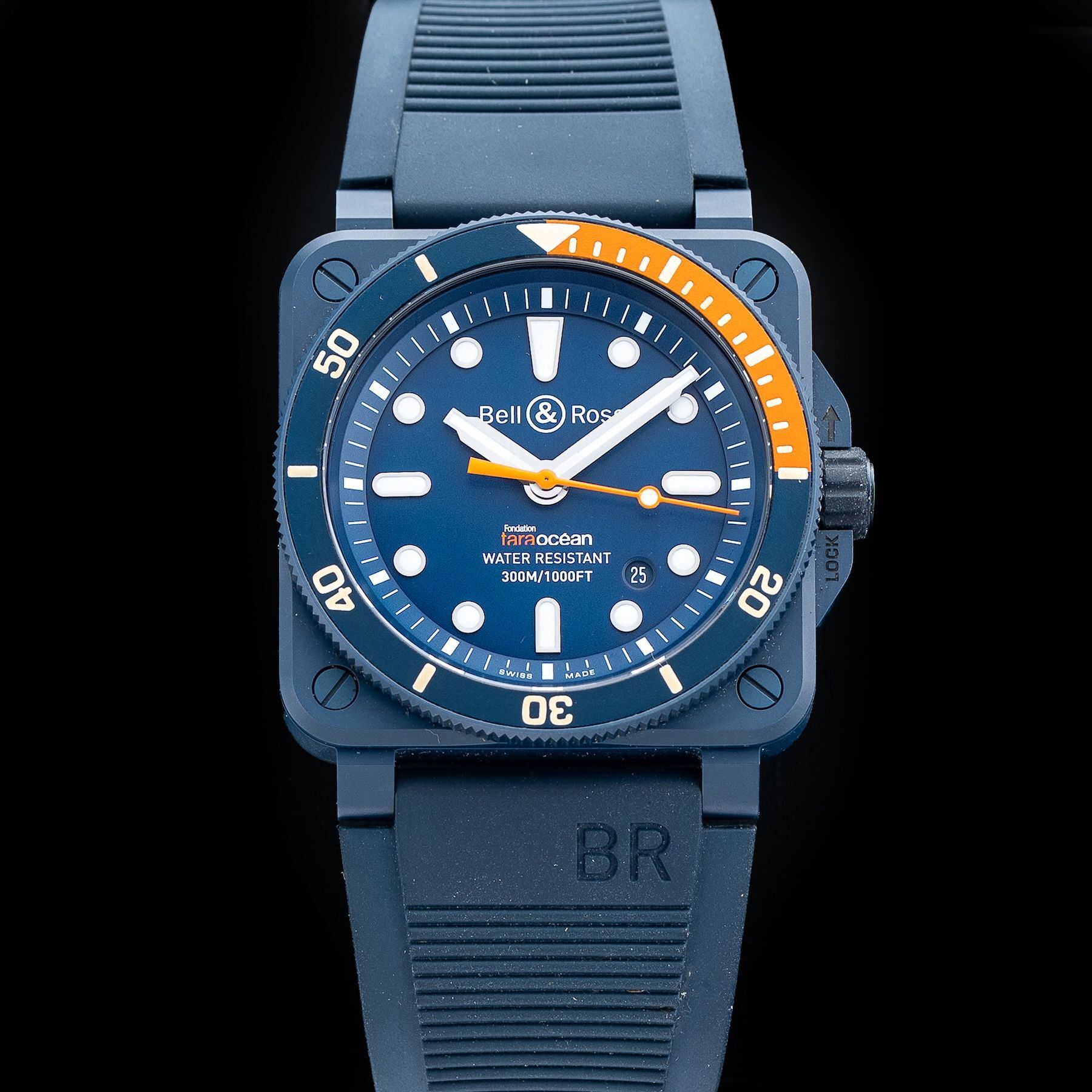 Bell & Ross BR0392-D-TR-CE/SRB Diver Tara