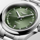 Longines L3.320.4.07.6 Conquest Green Dial on Bracelet image 2 thumbnail