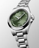 Longines L3.320.4.07.6 Conquest Green Dial on Bracelet image 4 thumbnail