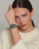 Longines L3.430.4.07.6 Conquest Sunray Green Dial on Bracelet image 3 thumbnail