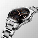 Longines L2.286.4.52.6 Conquest Classic Black Dial on Bracelet image 5 thumbnail