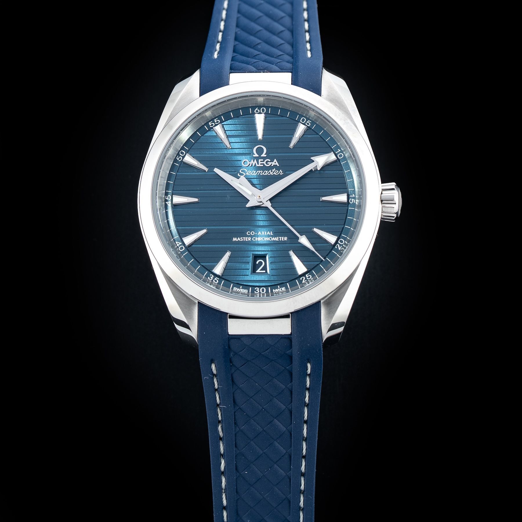 Omega 220.12.38.20.03.001 Seamaster Aqua Terra 150m Master Chronometer on Strap