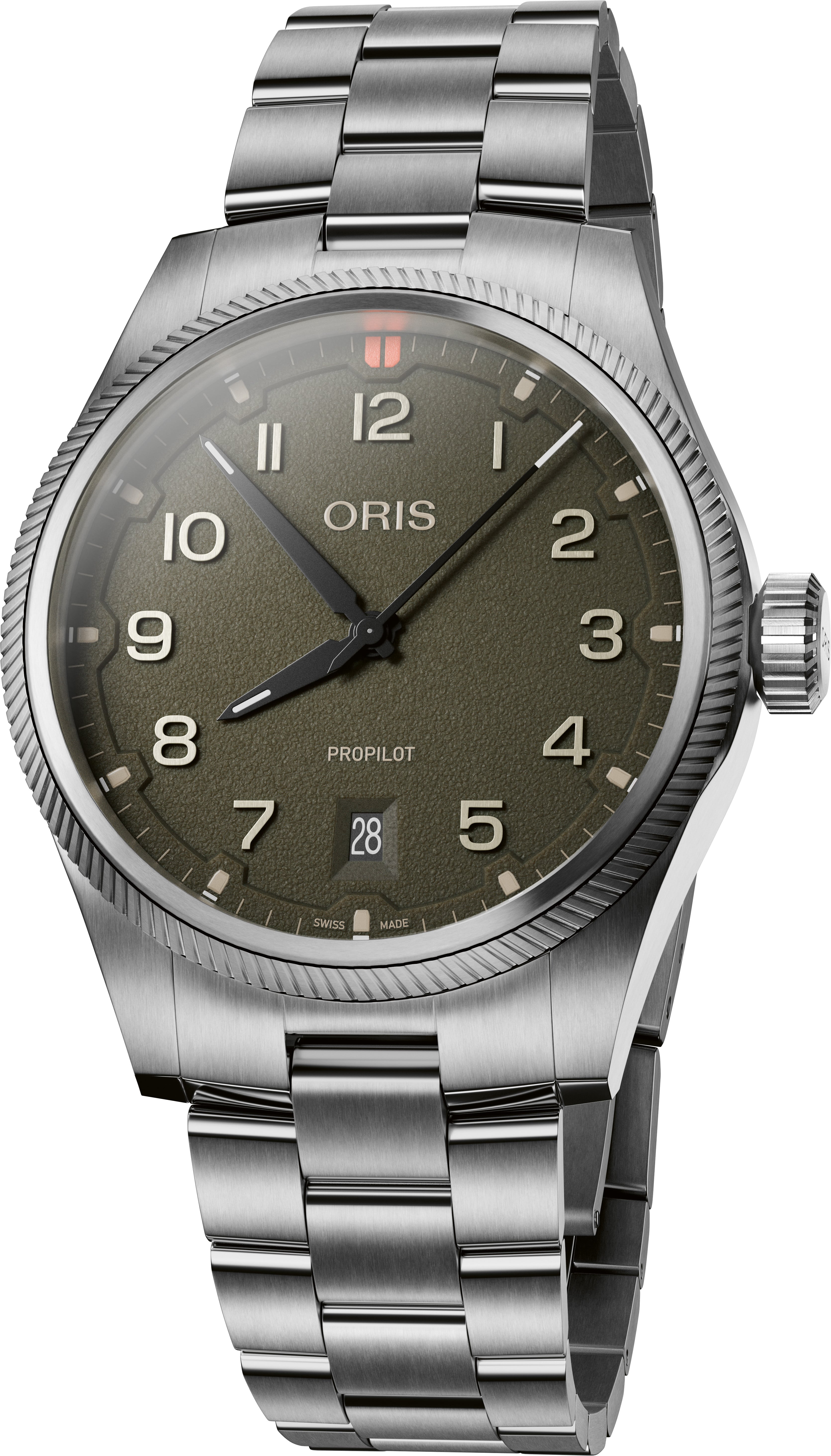 Oris 01 733 7805 4167-07 8 20 04LC ProPilot Date