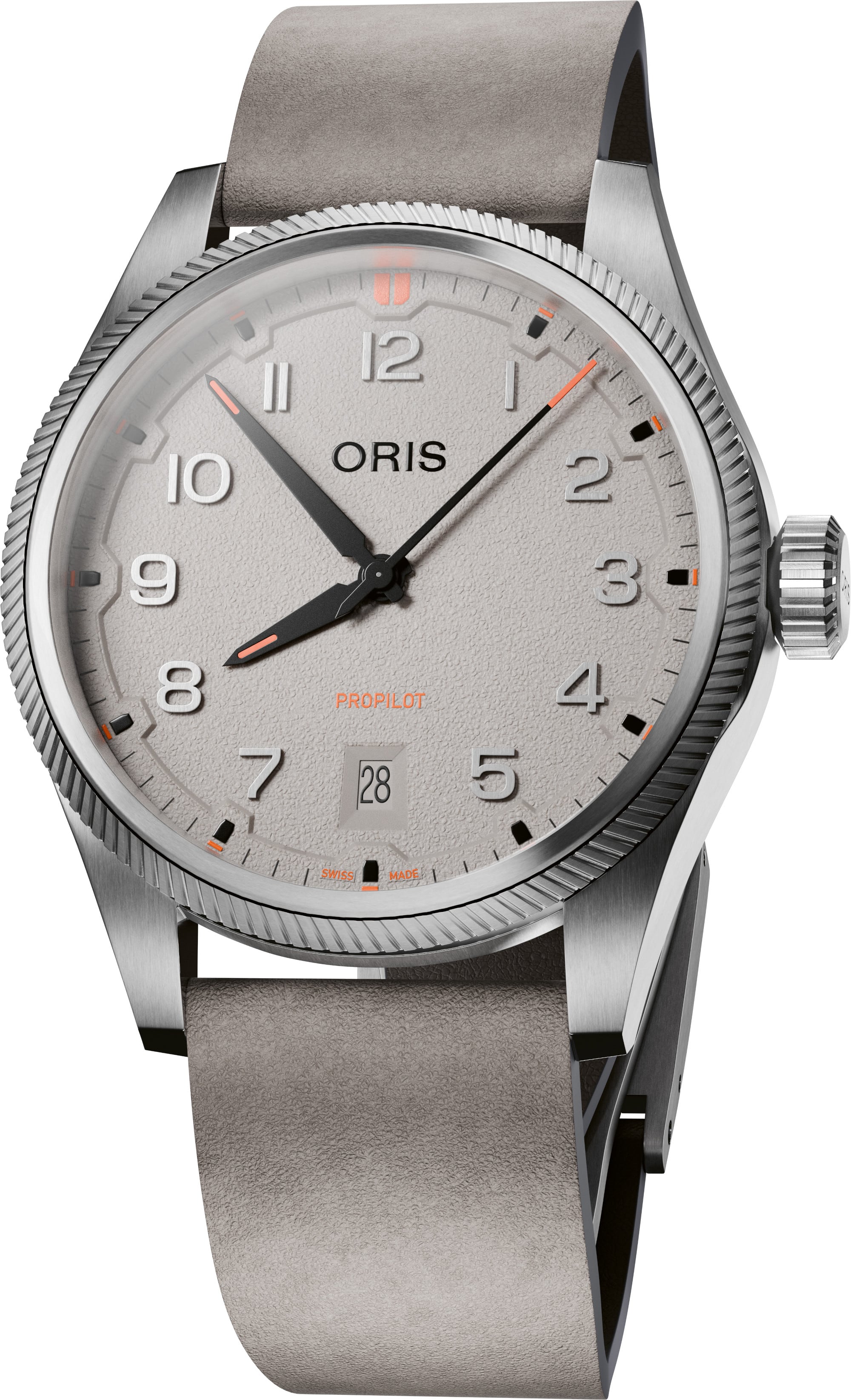 Oris 01 733 7805 4163-07 6 20 15LC ProPilot Date