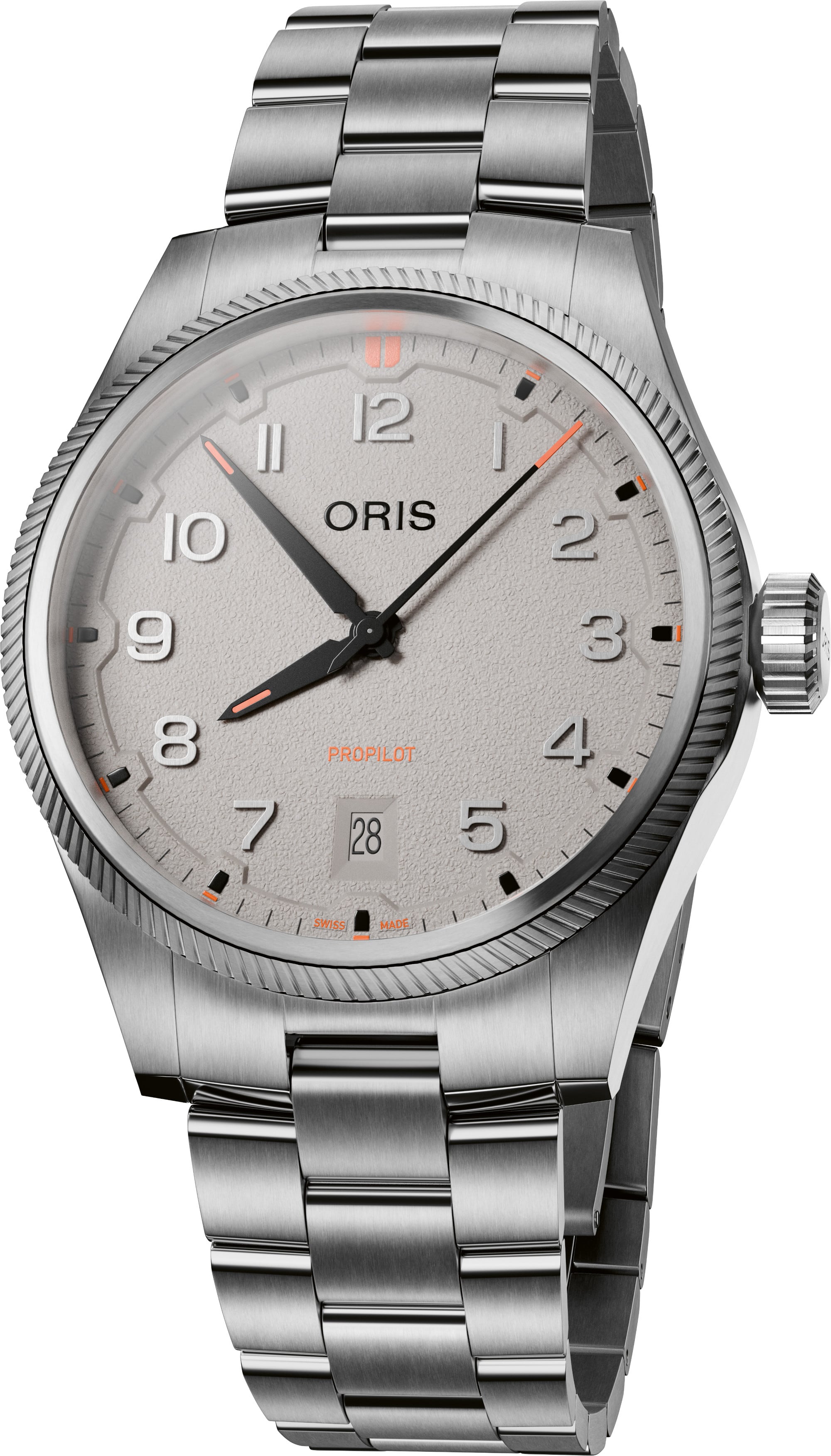 Oris 01 733 7805 4163-07 8 20 04LC ProPilot Date
