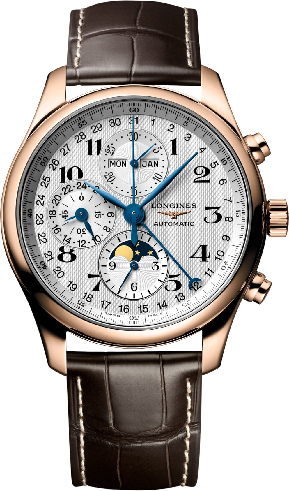 Longines L2.773.8.78.3 Master Collection Chrono Moonphase